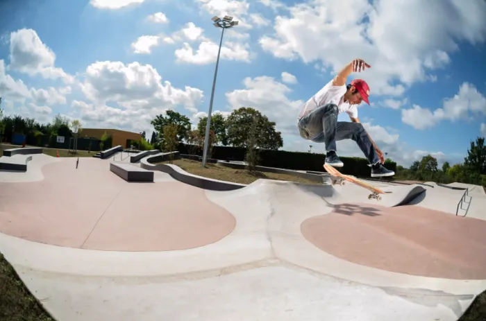 Skatepark Albi, vista adicional - iO Skateparks