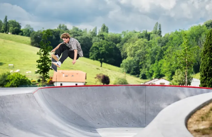 Skatepark de Saint-Palais, vista adicional - iO Skateparks
